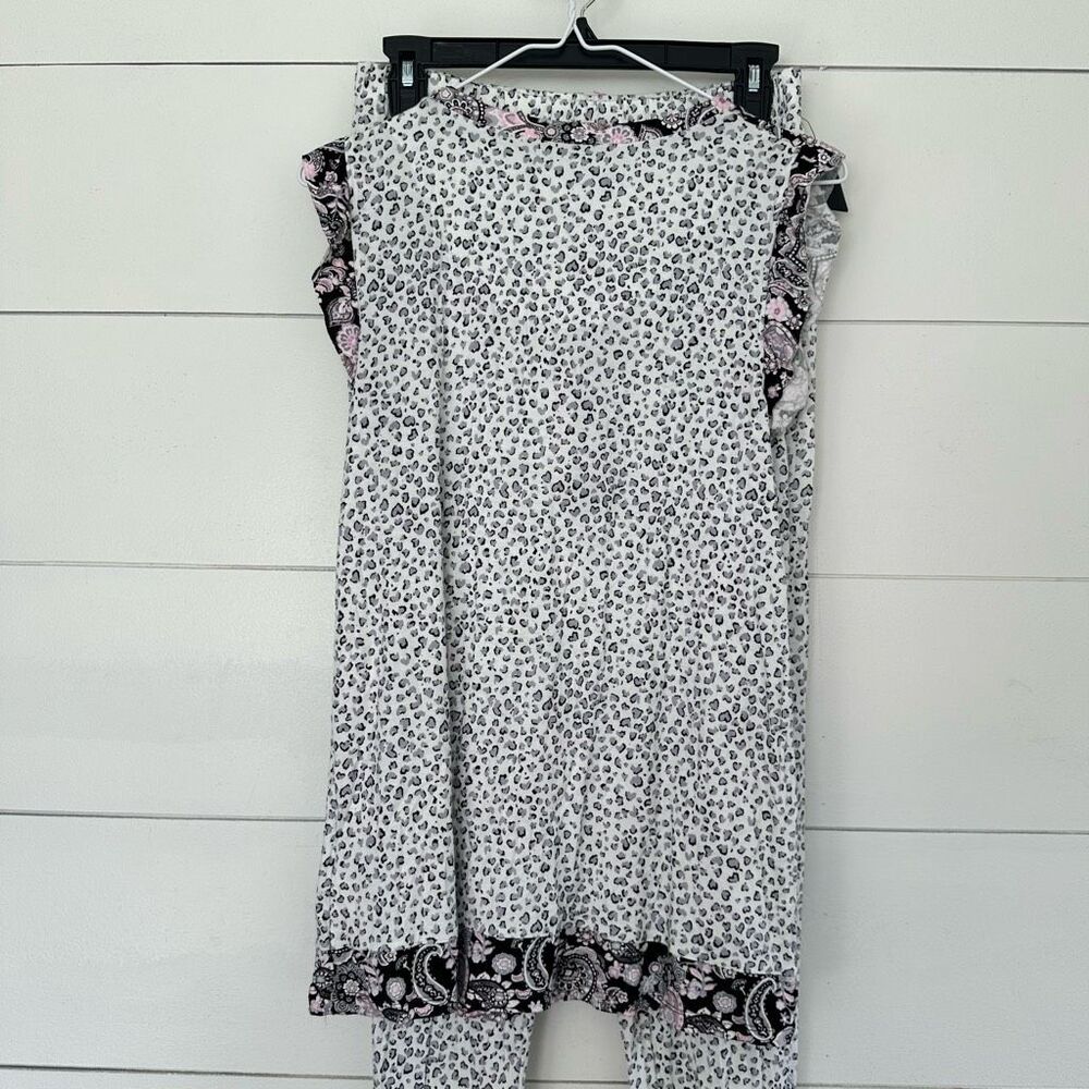 Ellen Tracy Women’s Small Floral Pajama Set New Cottagecore - Picture 4 of 12